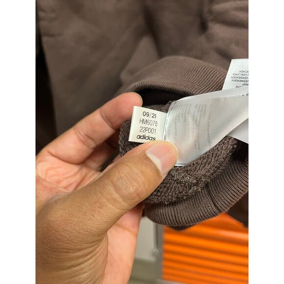 adidas x Humanrace -  Brown Tonal Logo Sweater/ s / NWT - Picture 6 of 6